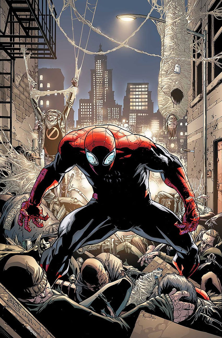 HD Amoled Superior Spider Man Wallpapers  Wallpaper Cave