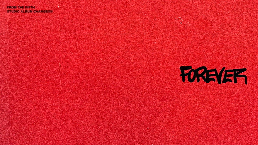 Justin Bieber - Forever (feat. Post Malone & Clever)(オーディオ)、Powfu 高画質の壁紙