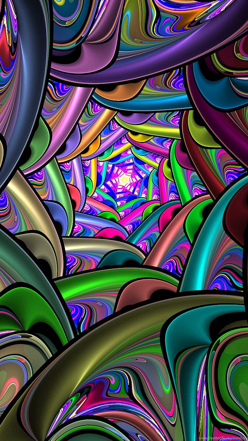 3D Color Swirl For Galaxy Background, 3D Galaxy S6 HD phone wallpaper