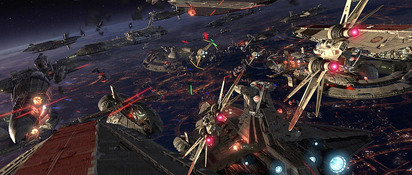 Nos batailles spatiales préférées dans Star Wars, Epic Space Battle Fond d'écran HD