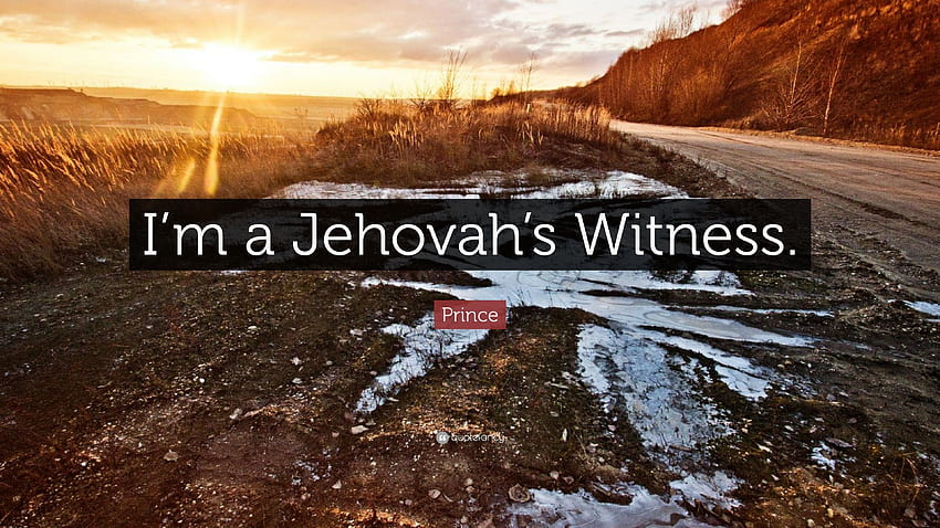 Jehovahs Witnesses HD wallpaper