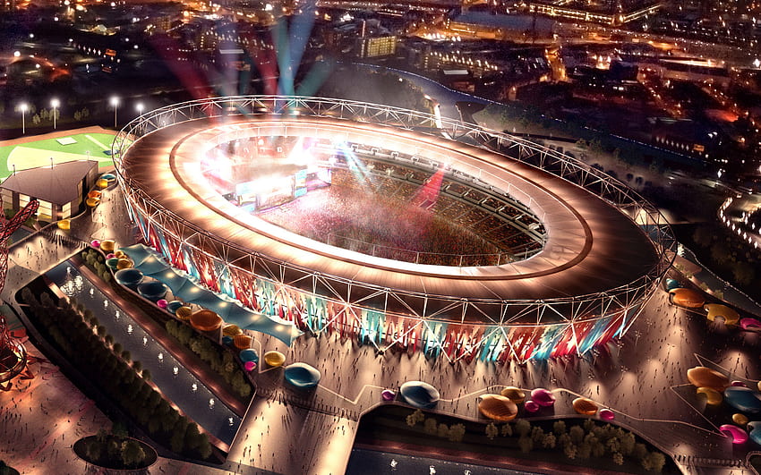 London Olympic Stadium HD wallpaper