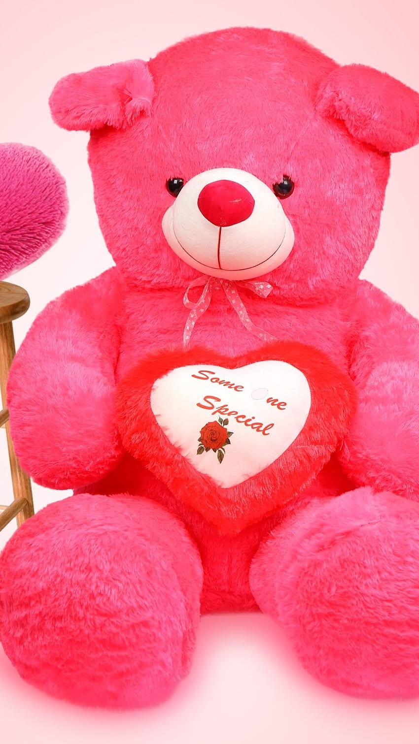 Pink Teddy Bear, Beautiful, Pink Teddy HD phone wallpaper | Pxfuel