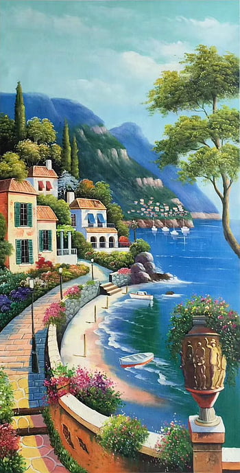 paintings of landscapes scenery