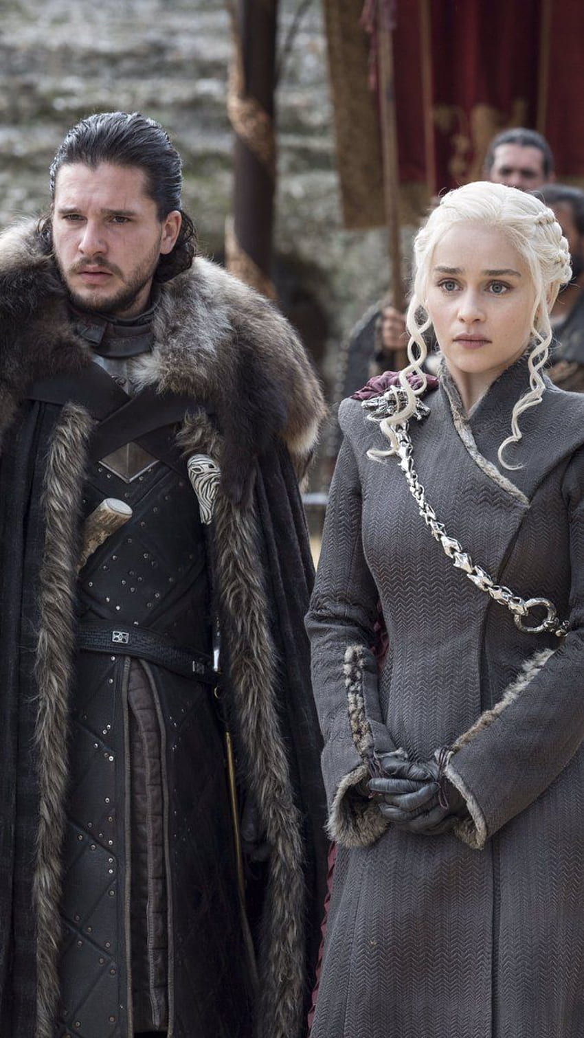 Jakpost.travel의 Daenerys Targaryen과 Jon Snow 시즌 7 HD 전화 배경 화면
