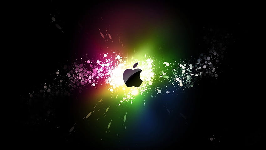Fantastico logo Apple, Android vs Apple Sfondo HD