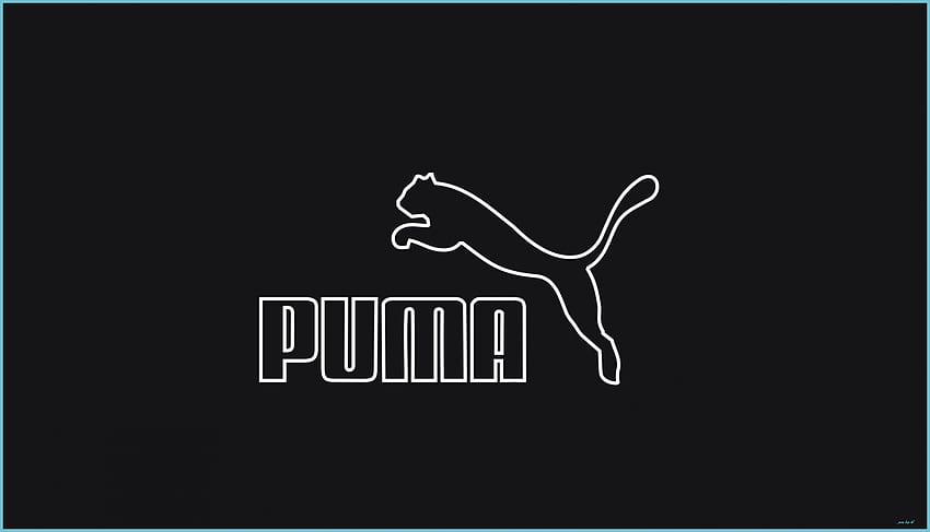 Лого на спортната марка Puma Пълно лого на Puma - лого на Puma. Чисто, Puma Girl HD тапет