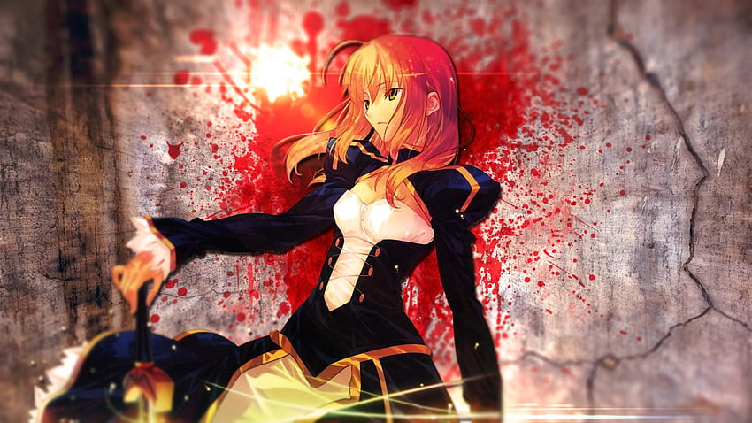 Anime - Fate/Stay Night Saber (Fate Series) HD wallpaper | Pxfuel