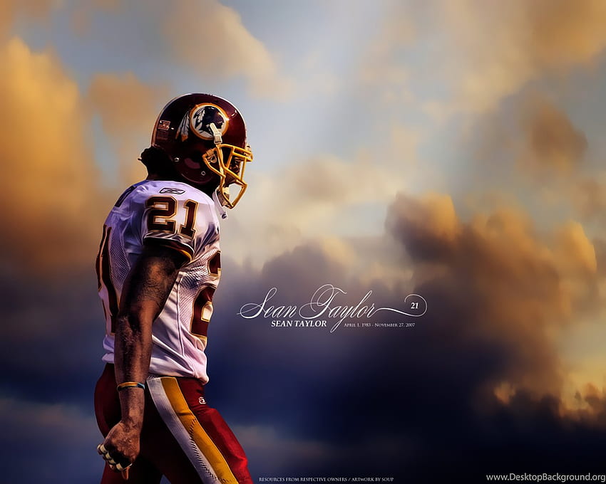 Sean taylor redskins background HD wallpapers  Pxfuel