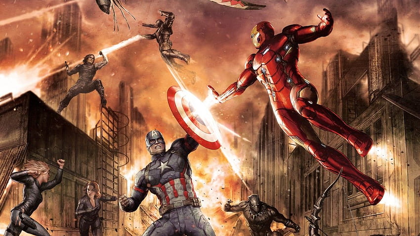 Captain America Marvel Art Comics Galerie HD-Hintergrundbild