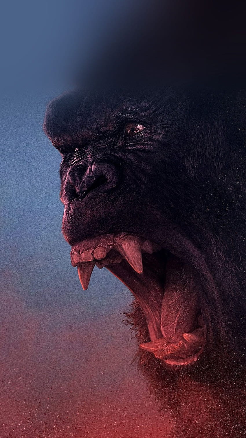 Angry Gorilla , Gorilla Art HD phone wallpaper
