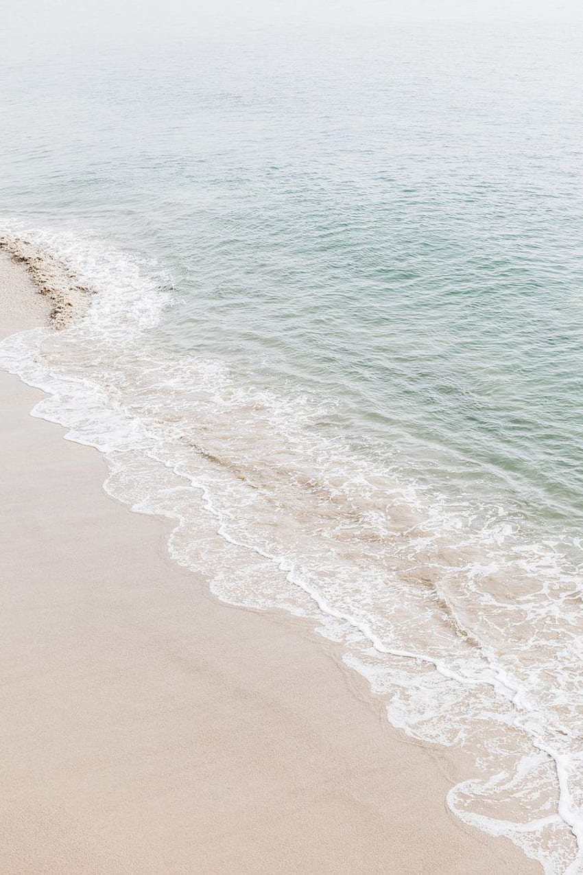 Малибу, Калифорния. Естетичен фон, естетичен, плаж, бежов плаж HD тапет за телефон