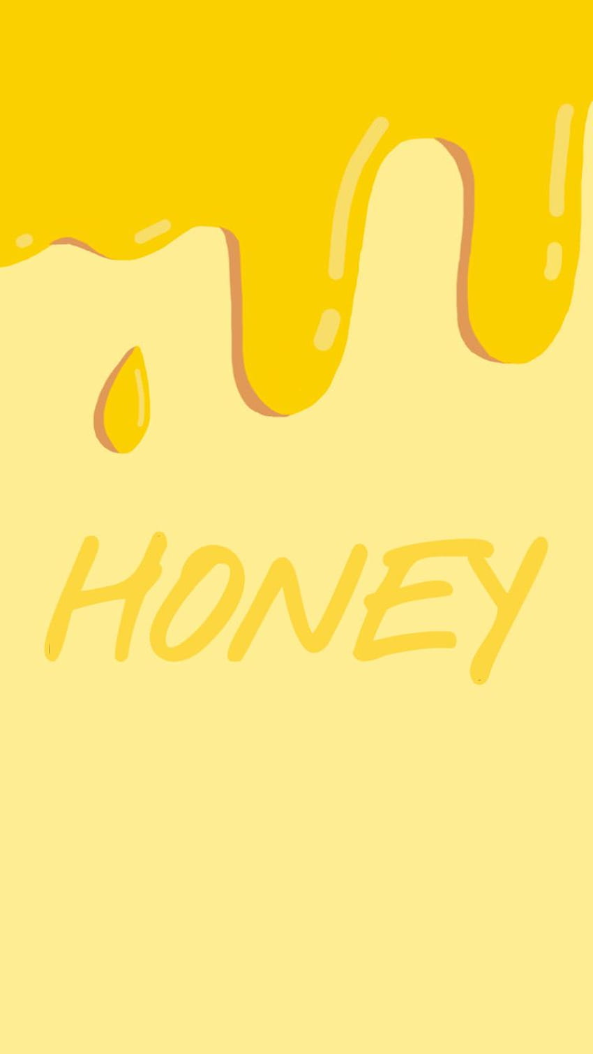 Honey. . Cute. Aesthetic. Yellow. Drip. iPhone. Girls HD phone ...