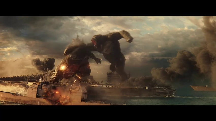 King Kong gegen Godzilla live HD-Hintergrundbild