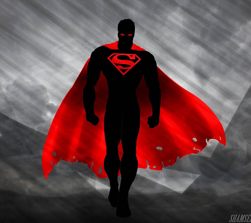 Superman noir Fond d'écran HD