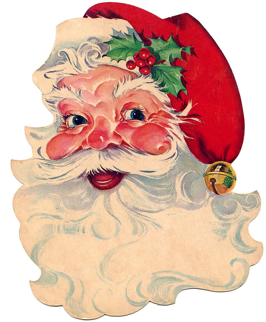 Vintage Santa Clip Art! - The Graphics Fairy, Vintage Santa Claus HD phone wallpaper