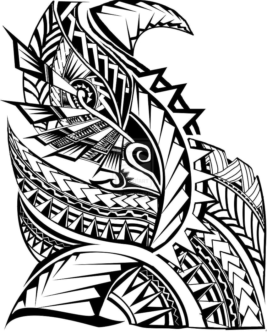 Dessins de tatouage tribal samoan sur le tatouage, Cool Samoan Fond d'écran de téléphone HD
