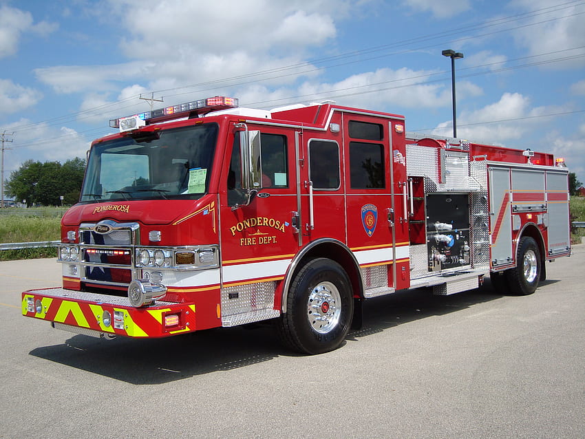 Service d'incendie de Ponderosa - Houston, Texas Fond d'écran HD