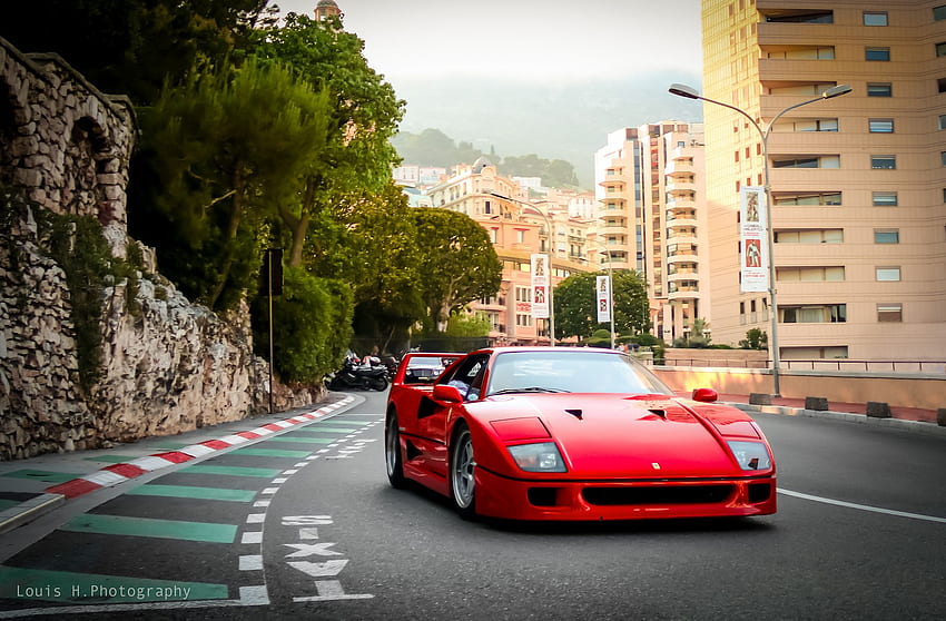 Ferrari F40 B8VI4B HD-Hintergrundbild