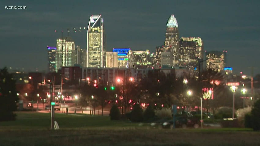 These Mecklenburg County businesses are permitted to reopen, Charlotte Skyline HD wallpaper