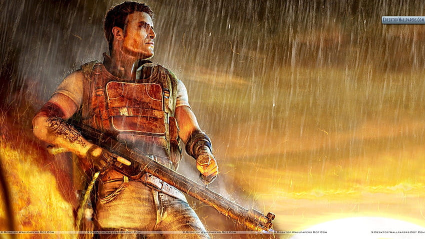 Far Cry 2 – Standing In Rain HD wallpaper