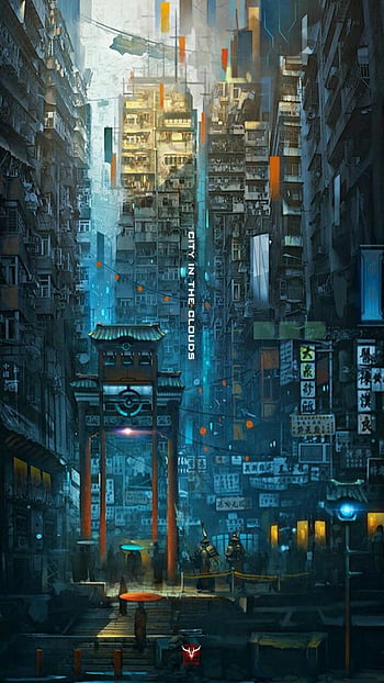 Android cyberpunk HD wallpapers