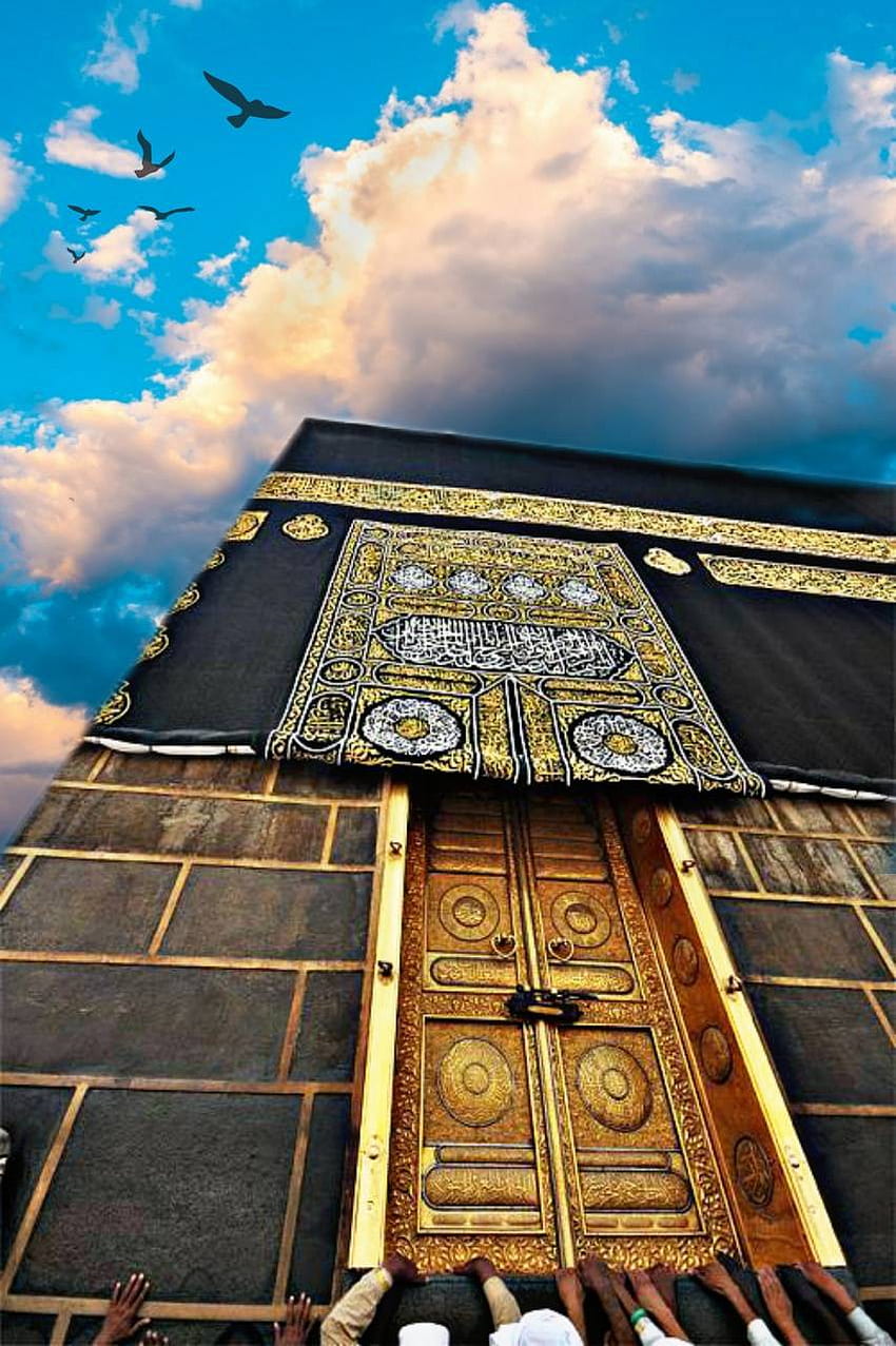 fejsze Hozzá nem értés paszta kaaba, Kaaba Door HD phone wallpaper