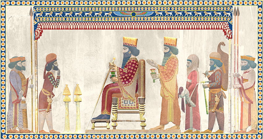 アケメネス朝ペルシャの王宮: いくつかの考え. 古代 高画質の壁紙