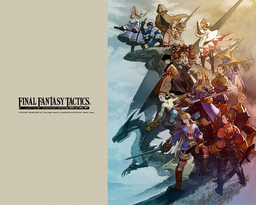 FF Tactics PSX, Magier, Isaac, FF-Taktik, Final Fantasy, Agrias HD-Hintergrundbild