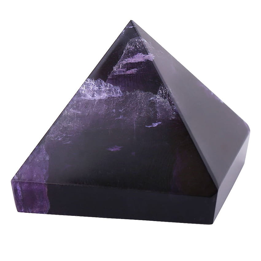 Egyptian Pyramids Figurine Statue Model Feng Shui Crafts Pyramids Gift Amethyst Pyramid Purple Crystal Pyramid Figurine Home Décor Home Décor Accents HD phone wallpaper