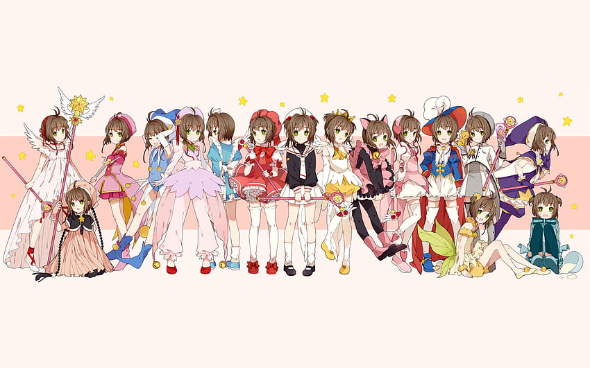 Card Captor Sakura, Kinomoto Sakura / ve Mobile Background, Cardcaptor Sakura HD duvar kağıdı