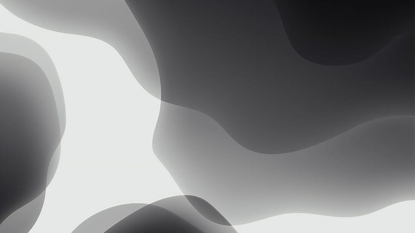iOS 13 グレー ホワイト Macbook Pro Retina、、背景、および 高画質の壁紙
