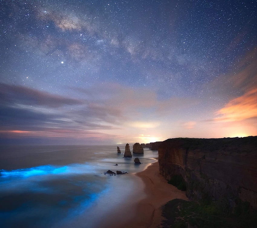 The 25 most inspiring Milky Way - Capture the Atlas, Milky Way Ocean HD wallpaper