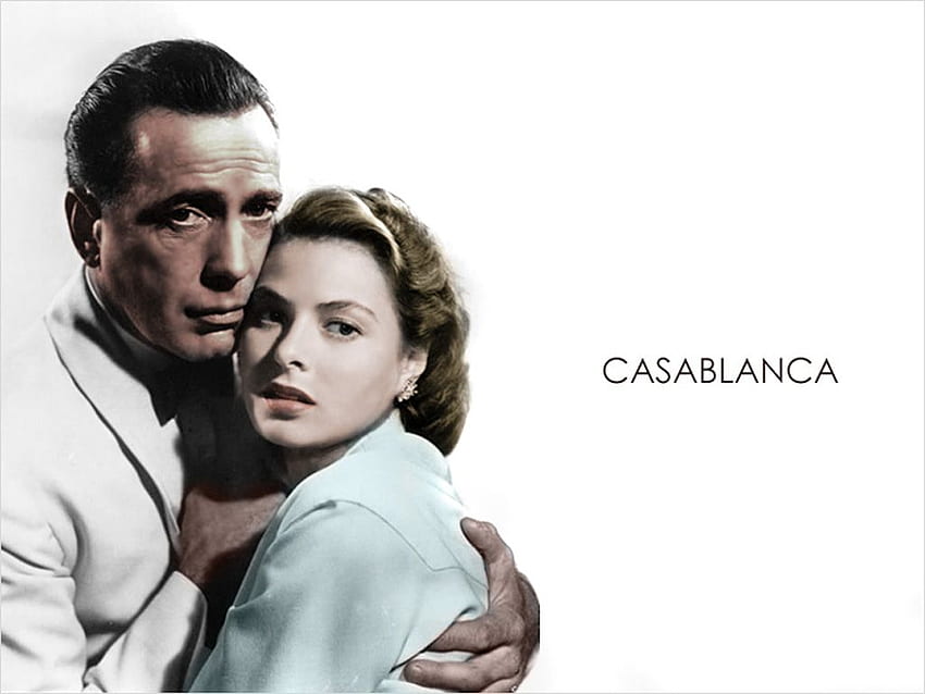Casablanca Ingrid Bergman Humphrey Bogart Inspired By Vicki Archer HD wallpaper