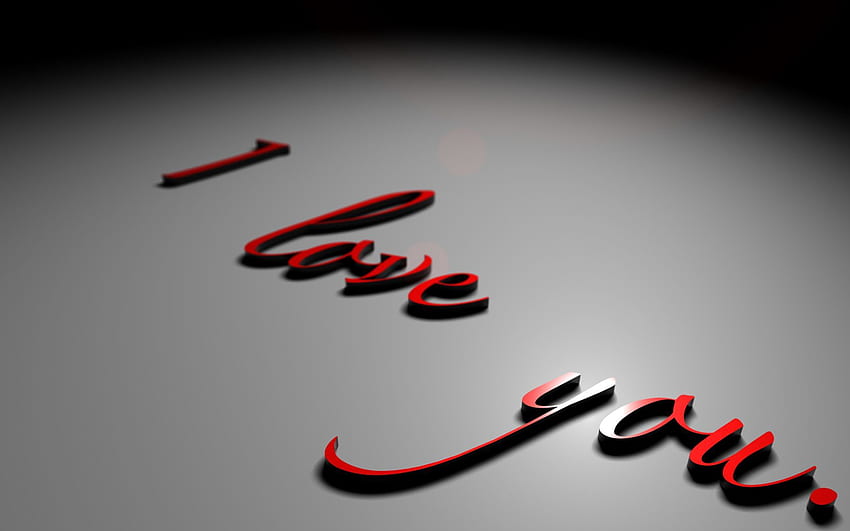 Love, Grey, Letters, Declaration Of Love, Recognition Of Love, I Love You HD wallpaper