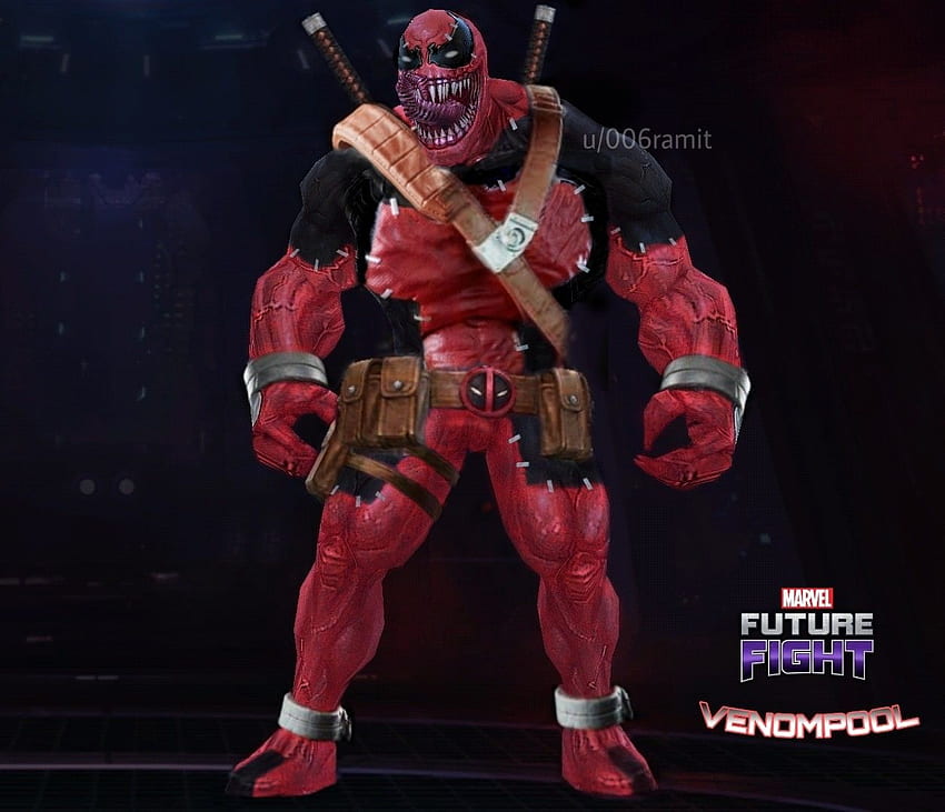 VENOMPOOL marvel future fight mockup! I'm really excited about this one! Hope you like it ! : future_fight, Cool Venompool HD wallpaper