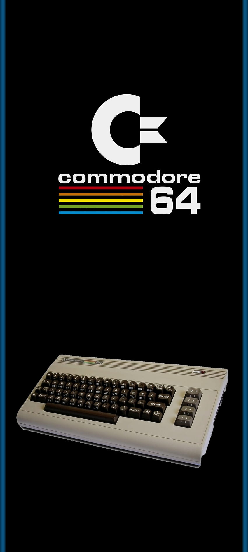 Vintage C=64, c64, eski okul, Yeni, Drufix, Eski, Harika, komodor, Modern, Amiga, klasik, , Bilgisayar, Stil, 80'ler, teknikler HD telefon duvar kağıdı