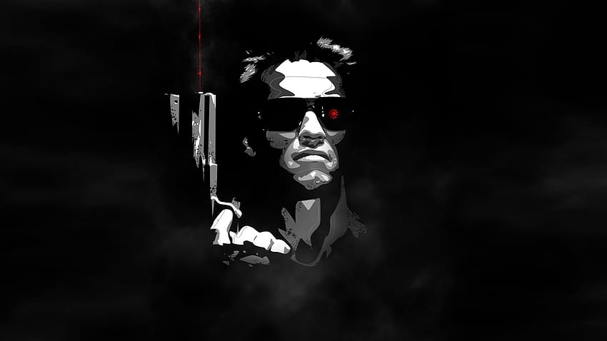Terminator (24), Half Human Half Terminator HD wallpaper