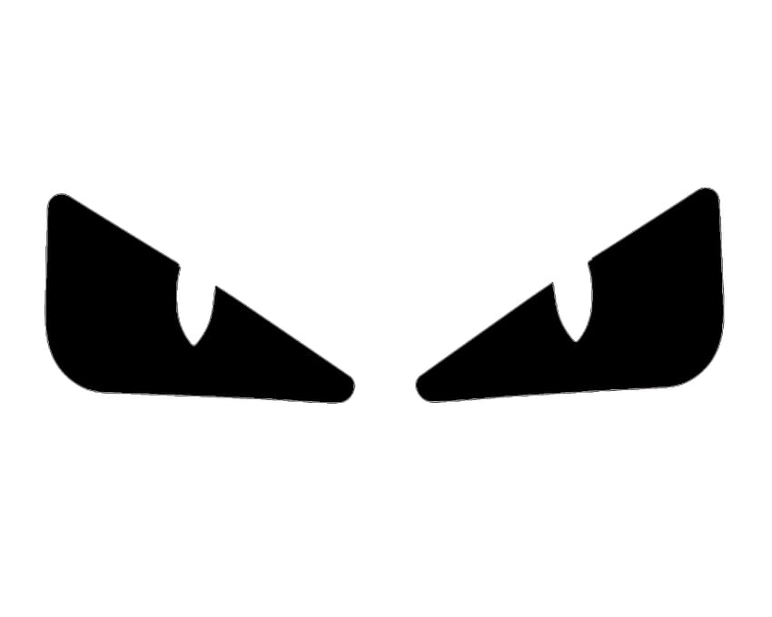 Logo Fendi con occhi di mostro Sfondo HD