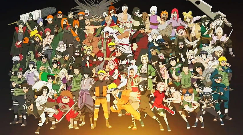 naruto!!. naruto, Naruto Shippuden All Characters HD wallpaper