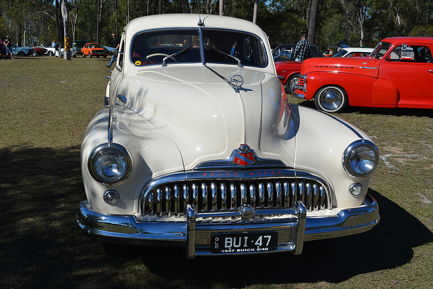 Jimboomba Autoshow Queensland Australien, altes Auto, Shellandshilo, Brisbane, Grafik, Australien, glänzend, edel, Autoshow, weißes Auto, Vintage, stilvoll HD-Hintergrundbild