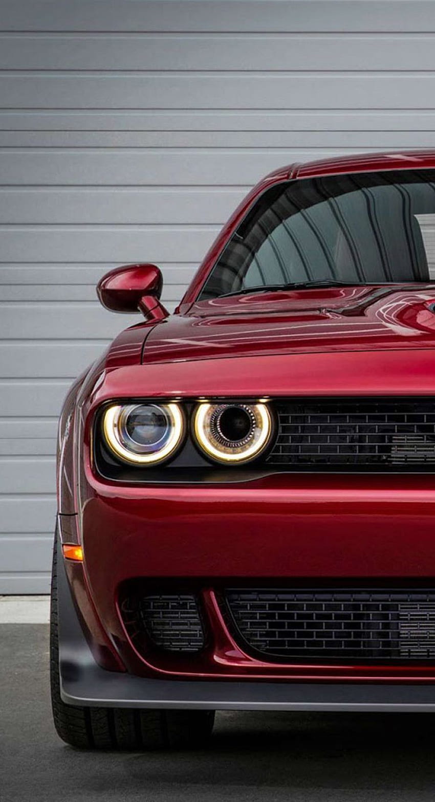 Dodge Challenger Srt Hellcat Widebody - Dodge Challenger Hellcat Lights - & Background HD phone wallpaper