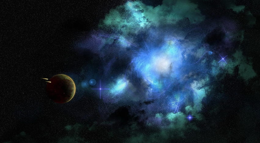 Sterne, Universum, Glanz, Licht, Nebel, Planet HD-Hintergrundbild