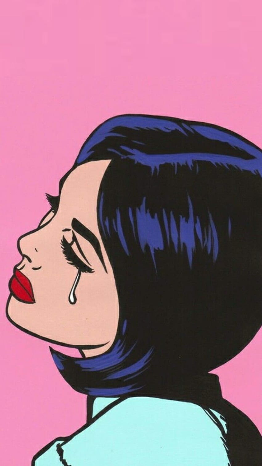 Pop art , Pop art girl crying, Pop art comic, Girl Crying Art HD phone wallpaper