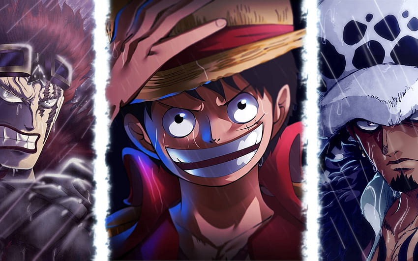 One Piece Team Art Macbook Pro Retina, аниме, и фон HD тапет