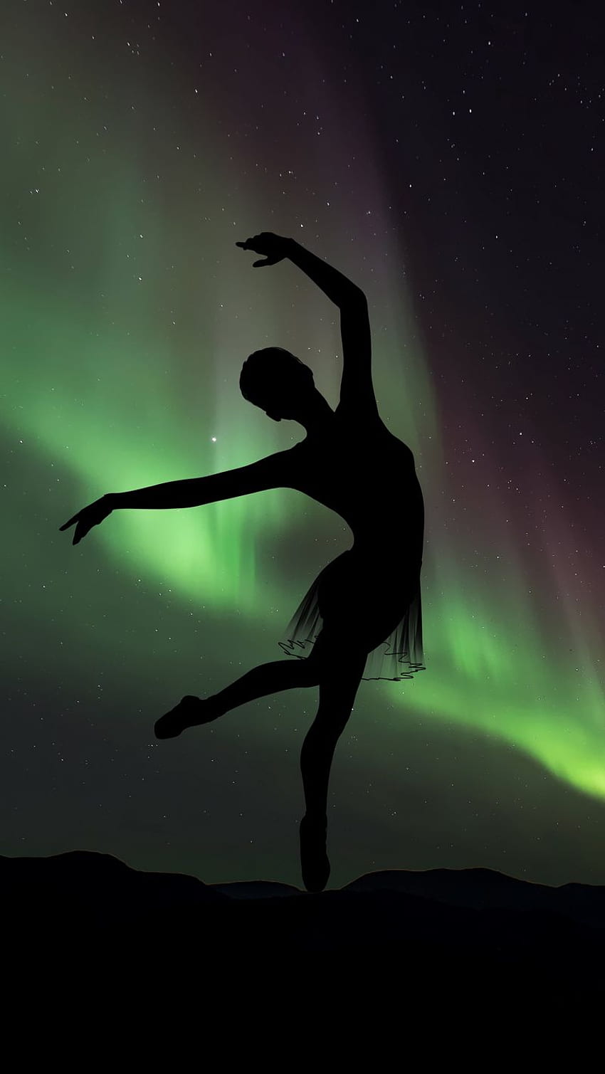 Ballerina, Silhouette, Dance Iphone Se 5s 5c 5 For Parallax Background, Ballet Dancer iPhone HD phone wallpaper