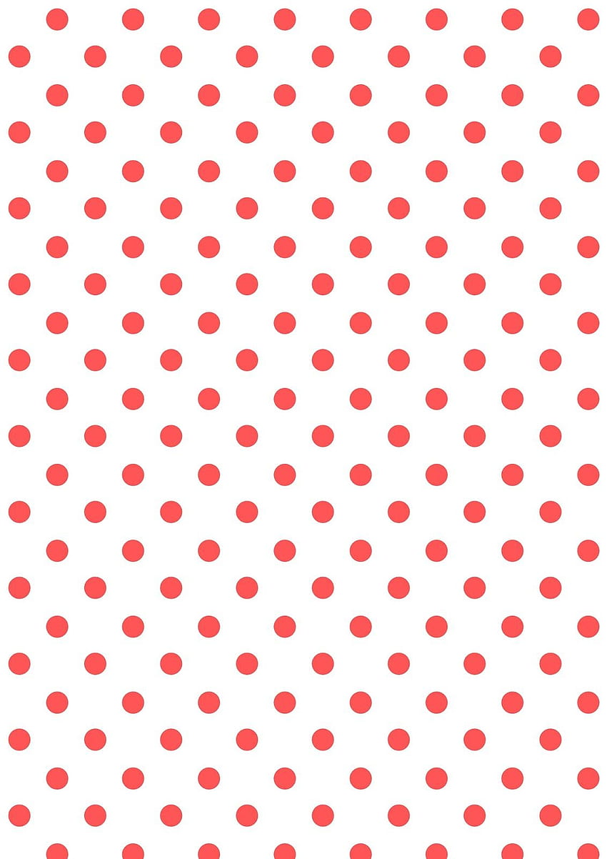 Digital Polka Dot Scrapbooking Paper: Red And White Pünktchenmuster bie. Red Scrapbook Paper, Polka Dots , Polka Dot Paper HD phone wallpaper