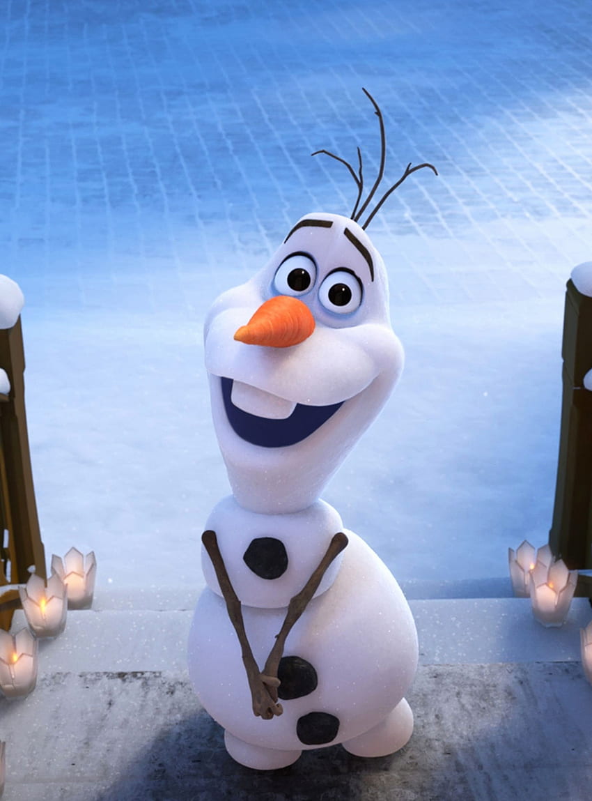 Olaf Awesome Olaf Frozen Lindo - Película congelada fondo de pantalla del teléfono