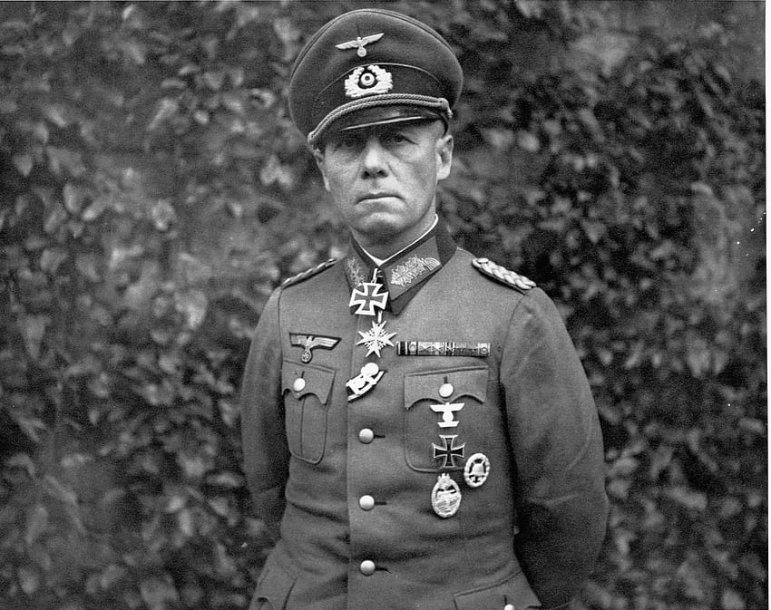 Erwin Rommel (1891-1944), Erwin Rommel, La seconda guerra mondiale, La volpe del deserto, Generali tedeschi Sfondo HD
