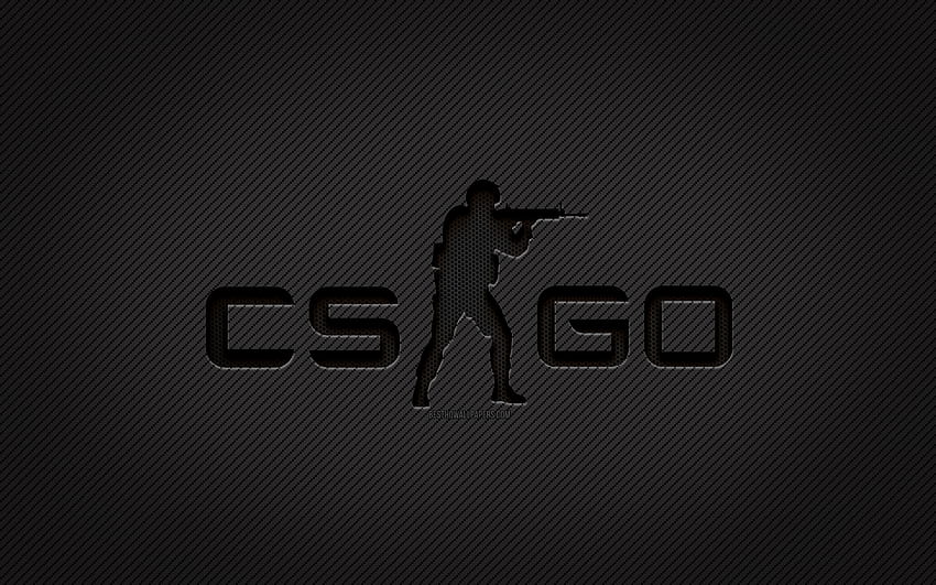 CS Go carbon logo, , grunge art, Counter-Strike, carbon background,  creative, CS Go black logo, games brands, CS Go logo, CS Go HD wallpaper |  Pxfuel